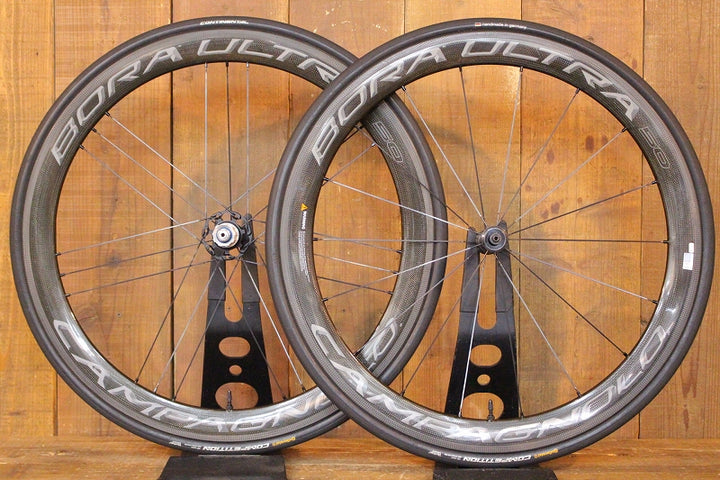 カンパニョーロ Campagnolo ボーラ ウルトラ BORA ULTRA 50 カーボンチューブラー ホイールセット シマノ11s ワイドリム 24.2mm