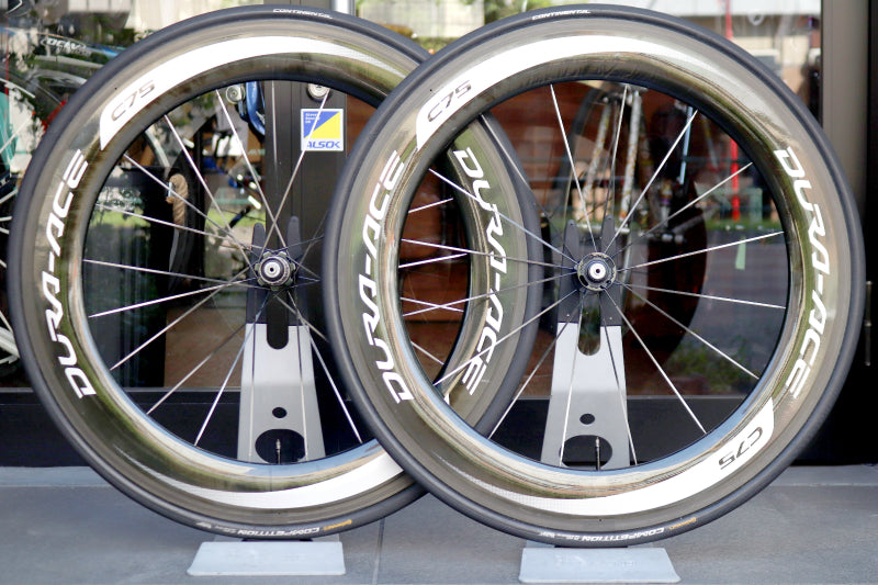 パーツ DURA-ACE WH-9000-C75-TU シマノ SHIMANO デュラエース DURA-ACE WH-9000-C75-TU カーボン