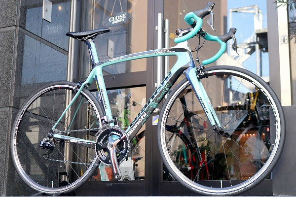 ビアンキ Bianchi オルトレ Oltre XR ヴァカンソレイユ 2013 57サイズ デュラエース 9070 Di2 11S カーボン  ロードバイク 【東京南麻布店】