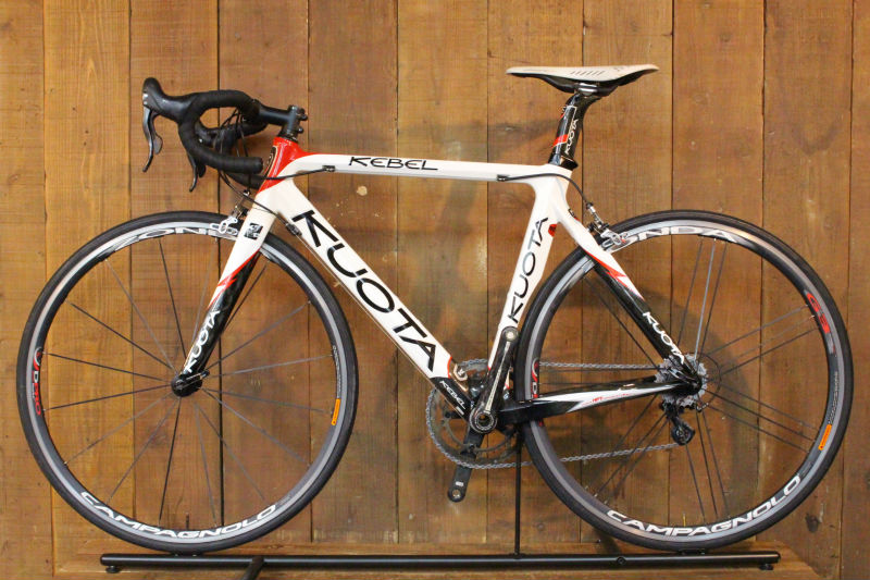 クオータ KUOTA ケベル KEBEL 2010モデル Mサイズ カンパニョーロ アテナ MIX 11S カーボン ロードバイク Campagnolo ZONDA 15C