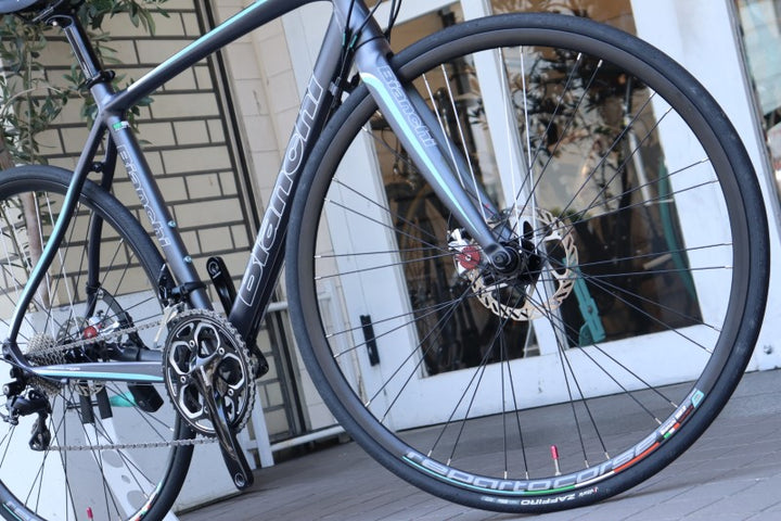 ビアンキ Bianchi インプルーソ フラットバー ディスク IMPULSO FLAT BAR DISC 2016 550サイズ シマノ 105 5800 MIX アルミ フラットバーロード 【横浜店】