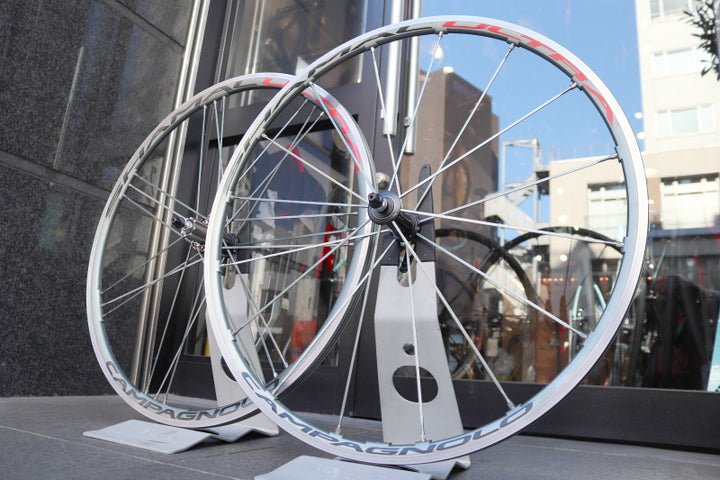 カンパニョーロ Campagnolo シャマル ウルトラ SHAMAL ULTRA チタンカラー ホイールセット アルミ クリンチャー カンパ12/11S 【南麻布店】