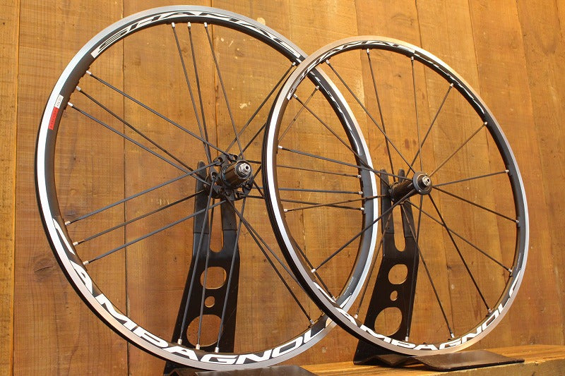 カンパニョーロ CAMPAGNOLO シャマル ウルトラ SHAMAL ULTRA アルミ クリンチャー ホイールセット シマノ 11S ナローリム 15C 【芦屋店】