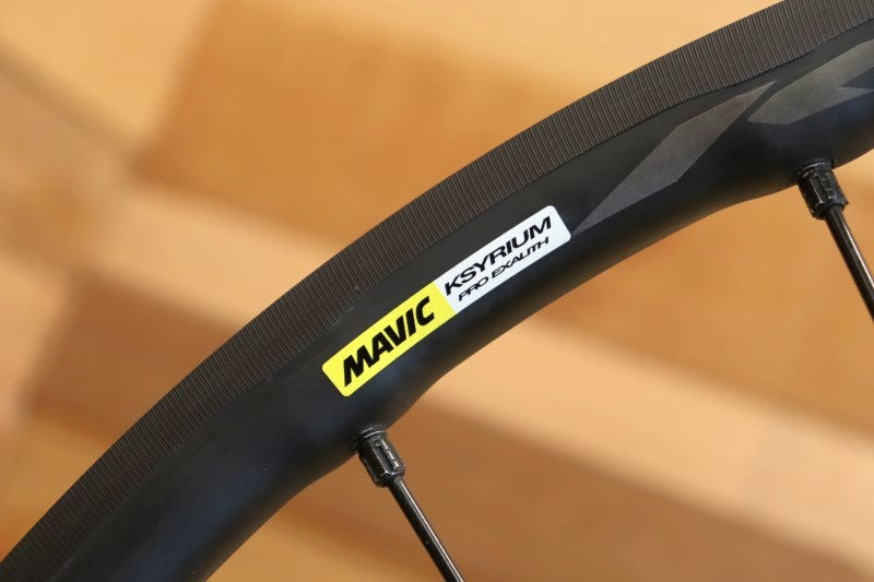 マヴィック MAVIC キシリウム プロ エグザリット KSYRIUM PRO EXALITH アルミ クリンチャー ホイールセット シマノ 11S  17C 【立川店】