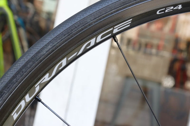 シマノ SHIMANO デュラエース DURA-ACE WH-9000 C24 TU カーボン チューブラー ホイールセット シマノ12/11S 【横浜店】