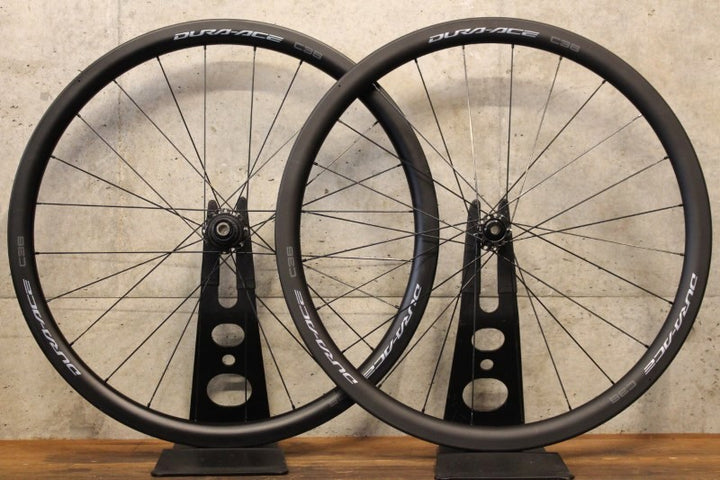 シマノ SHIMANO デュラエース DURA-ACE WH-R9270-C36-TU カーボン チューブラー ホイールセット シマノ12S ワイドリム 【福岡店】