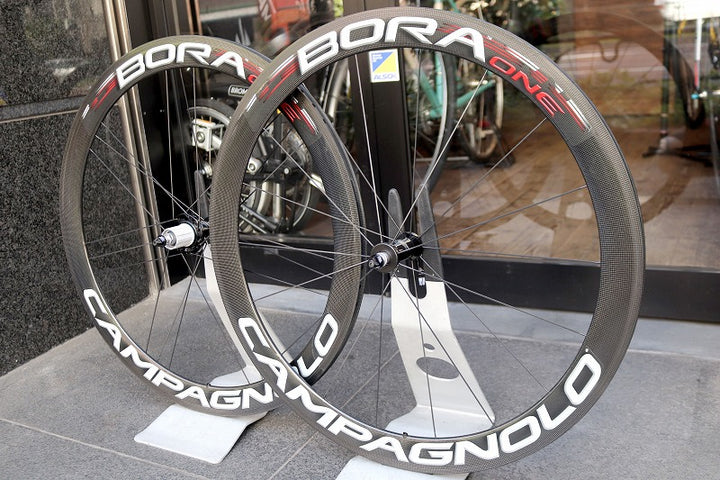 カンパニョーロ Campagnolo ボーラワン BORA ONE 50 カーボン チューブラー ホイールセット シマノ12/11S ナロー –  BICI AMORE ONLINE STORE