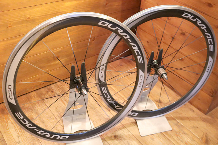 シマノ Shimano デュラエース DURA-ACE WH-9000 CL C50 アルカーボン クリンチャー ホイールセット 11s 【東京南麻布店】