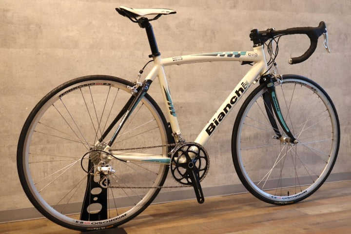 ビアンキ Bianchi ヴィアニローネ Via Nirone7 Alu Carbon 2007 55サイズ カンパニョーロ ヴェローチェ 10S ロードバイク 【さいたま浦和店】