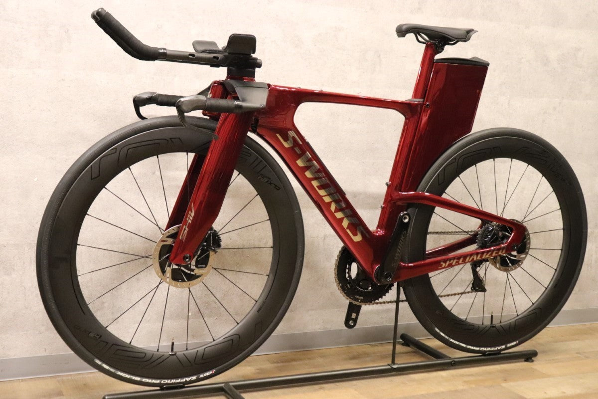 スペシャライズド SPECIALIZED S-WORKS SHIV DISC XS デュラエース R9170 11S Di2 カーボン  トライアスロンバイク 【リペイント品】【さいたま浦和店】