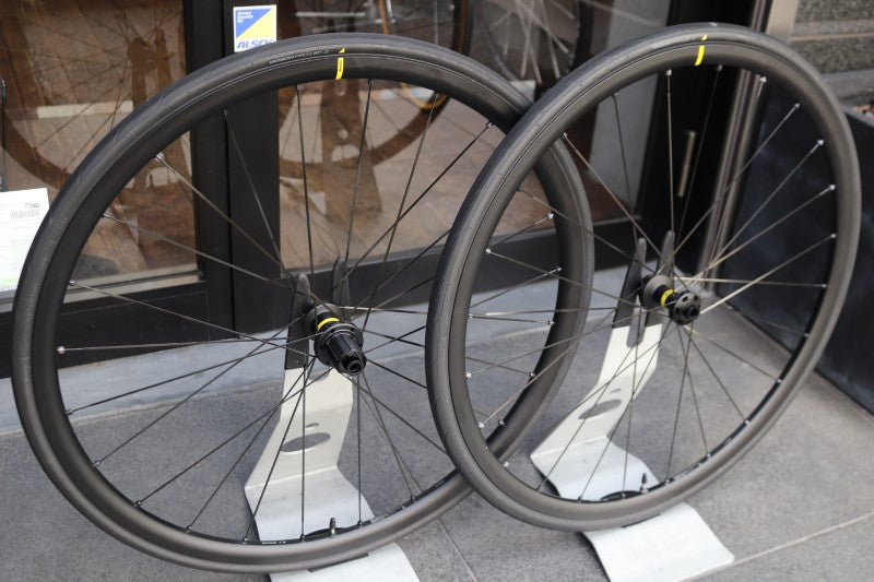 マヴィック MAVIC キシリウム ディスク KSYRIUM S DISC アルミ チューブレス ホイールセット シマノ12/11S ワイドリム 19C 【南麻布店】