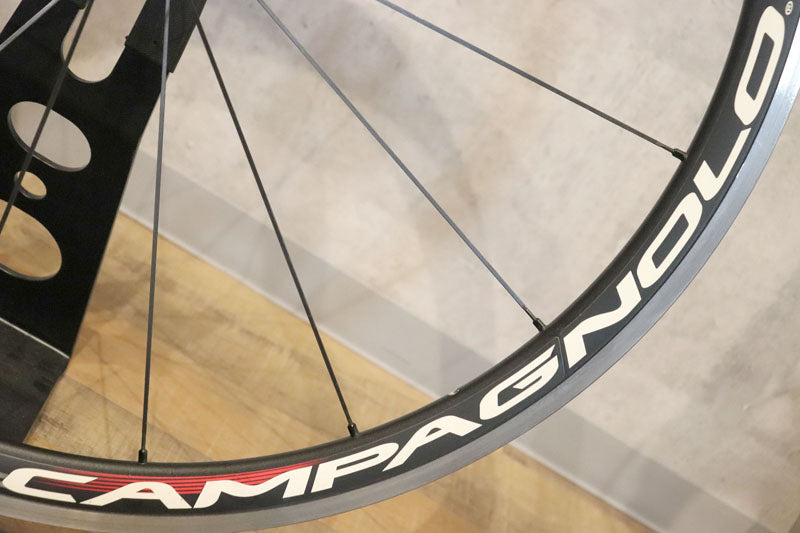 カンパニョーロ Campagnolo シロッコ Scirocco 35 アルミ クリンチャー ホイールセット ナローリム 15C カンパ11s【さいたま浦和店】