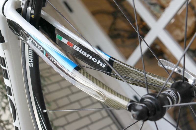 ビアンキ Bianchi ヴィアニローネ アルカーボン Via Nirone7 Alu Carbon 2009 53サイズ 10S ロードバイク  【横浜店】