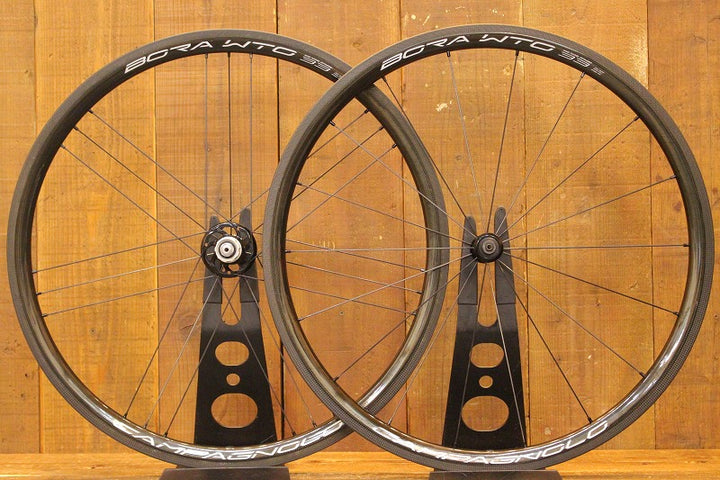 カンパニョーロ Campagnolo ボーラ BORA WTO 33 AC3 カーボン チューブレス ホイールセット シマノ 12S/11S ワイドリム 19C 【芦屋店】