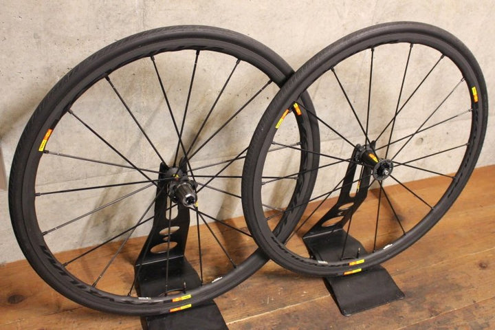 マヴィック MAVIC キシリウム エグザリット Ksyrium SLR EXALITH アルミ クリンチャー ホイールセット シマノ11S 【福岡店】