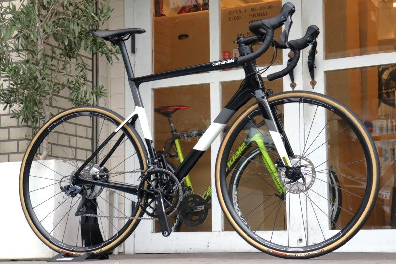 キャノンデール Cannondale スーパーシックスエボ SUPERSIX EVO DISC 2020 56サイズ シマノ アルテグラ R8020 Mix 11S カーボン ロードバイク【横浜店】