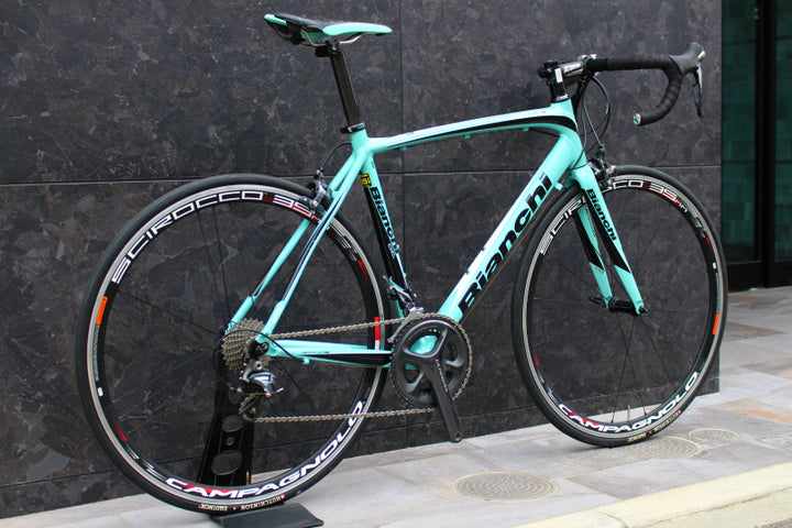 ビアンキ Bianchi インプルソ IMPULSO 2015 550サイズ シマノ アルテグラ 6800 カンパニョーロ シロッコ アルミ ロードバイク 【福岡店】