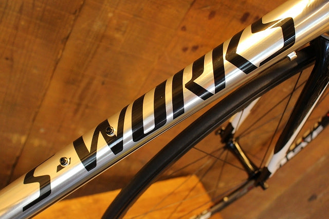 【6.3kg】 スペシャライズド SPECIALIZED エスワークス アレー S-WORKS ALLEZ 2015年モデル 52サイズ スラム レッド E-TAP 11S アルミ ロードバイク 【芦屋店】