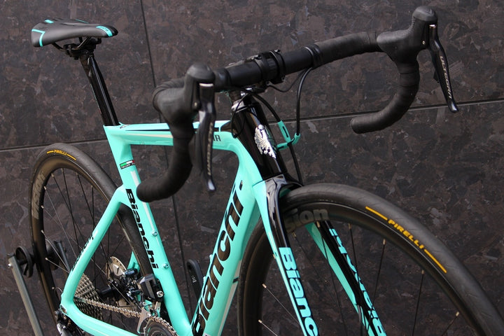 ビアンキ Bianchi アリア ディスク ARIA DISC 2019モデル 50サイズ シマノ アルテグラ R8070 Di2 11S カーボン ロードバイク 【福岡店】