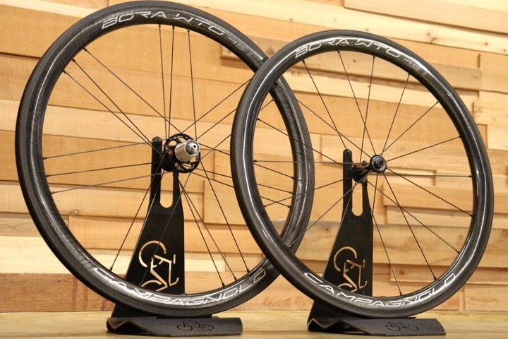 カンパニョーロ Campagnolo ボーラ BORA WTO 45 カーボン チューブレス ホイールセット シマノ 12/11S ワイド 19C【立川店】