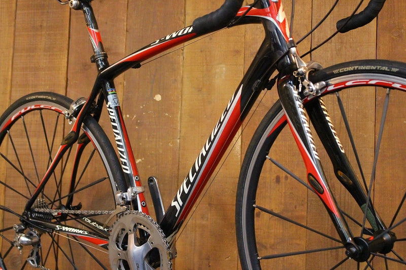 スペシャライズド SPECIALIZED エスワークス ルーベ S-WORKS ROUBAIX 2007年モデル Mサイズ シマノ デュラエース  7800 MIX 10S カーボン ロードバイク【芦屋店】