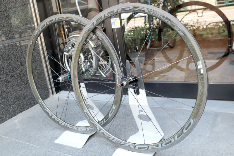 カンパニョーロ Campagnolo ボーラワン BORA ONE 35 カーボン チューブラー ホイールセット シマノ12/11S ナローリム  【東京南麻布店】