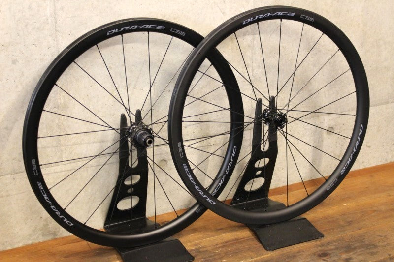 シマノ SHIMANO デュラエース DURA-ACE WH-R9270-C36-TU カーボン チューブラー ホイールセット シマノ12S ワイドリム 【福岡店】