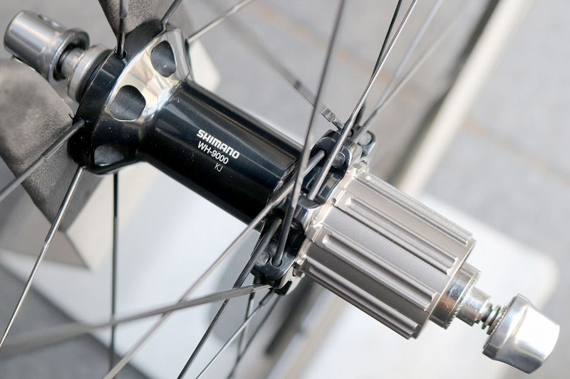 シマノ SHIMANO デュラエース DURA-ACE WH-9000-C35-TU カーボン チューブラー ホイールセット シマノ12/11S  【東京南麻布店】