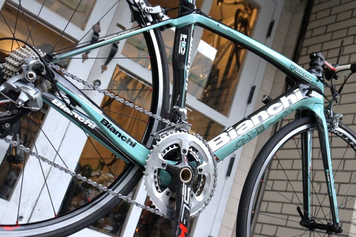 ビアンキ Bianchi オルトレ Oltre XR2 2014モデル 47サイズ シマノ アルテグラ 6700 MIX 10S カーボン ロードバイク 【横浜店】