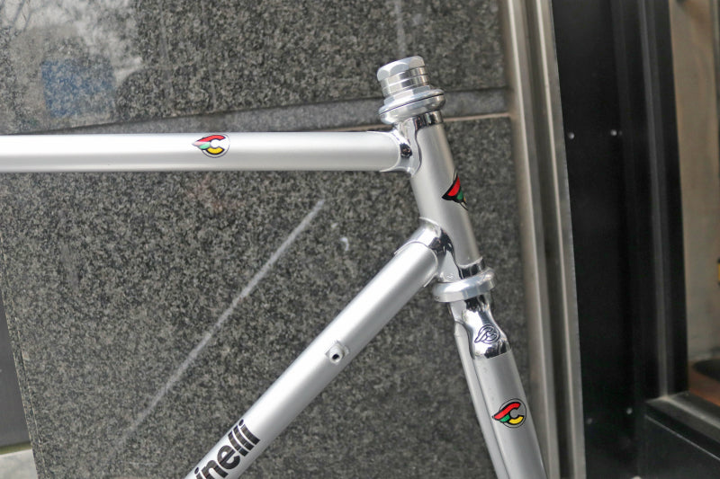 【訳あり】 チネリ CINELLI スーパーコルサ SUPER CORSA COLUMBUS NEURON 52サイズ クロモリ ロードバイク  フレームセット 【南麻布店】