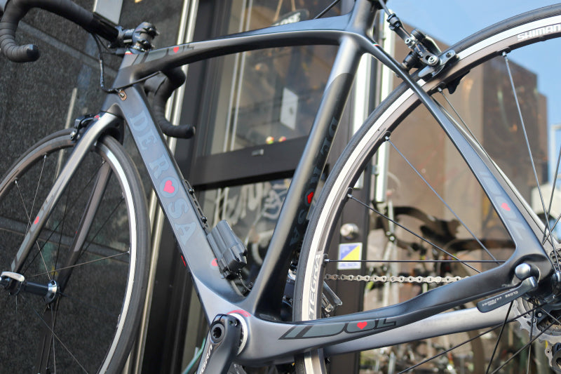 デローザ DE ROSA アイドル IDOL 2014モデル 52サイズ シマノ アルテグラ 6870 11S Di2 カーボン ロードバイ –  BICI AMORE ONLINE STORE