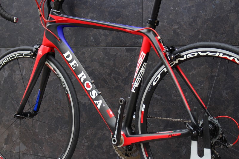 デローザ DE ROSA R838 2013モデル カンパニョーロ アテナ 11S  カーボン ロードバイク シロッコ35 【福岡店】