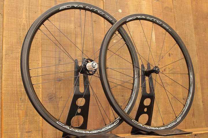 カンパニョーロ Campagnolo ボーラ BORA WTO 33 AC3 カーボン チューブレス ホイールセット シマノ 12S/11S ワイドリム 19C 【芦屋店】