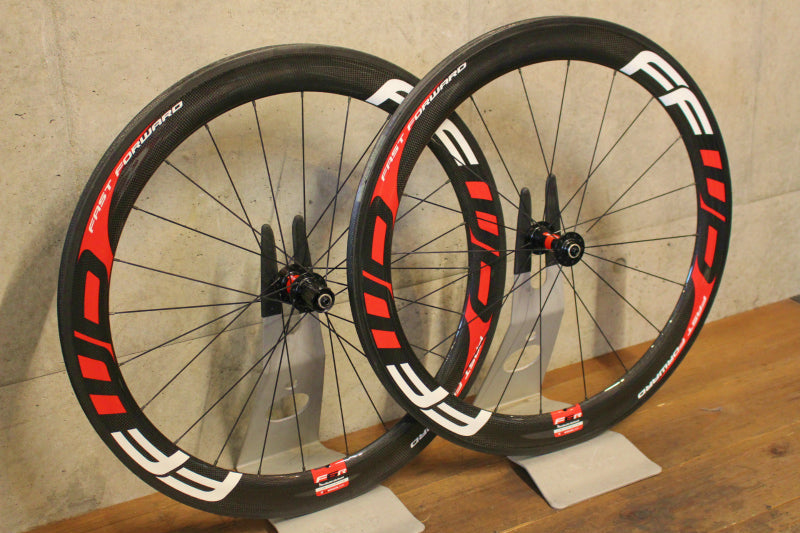 FFWD F4R シマノ11s カーボンホイール ドレスアップと速さの両立】ファストフォワード FFWD F6R カーボン