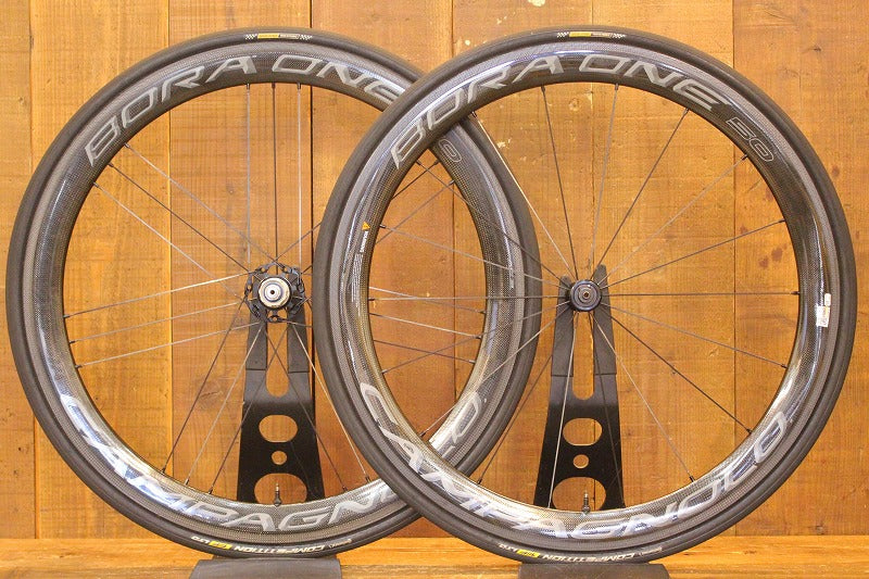 カンパニョーロ Campagnolo ボーラワン BORA ONE 50 AC3 カーボン チューブラー シマノ11/12S 【定番人気モデル！】【芦屋店】