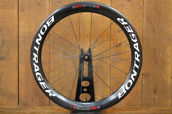 ボントレガー BONTRAGER アイオロス AEOLUS XXX6 TLR DISC カーボン チューブレスレディ リアのみ シマノ11S ワイドリム21C 【芦屋店】