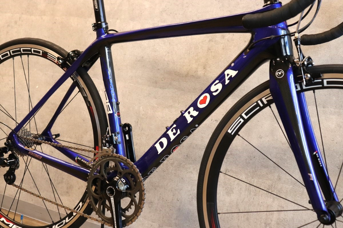 デローザ DE ROSA R838 2014 45サイズ カンパニョーロ アテナ 11S カーボン ロードバイク  【イタリアンレーサー入門機】【さいたま浦和店】