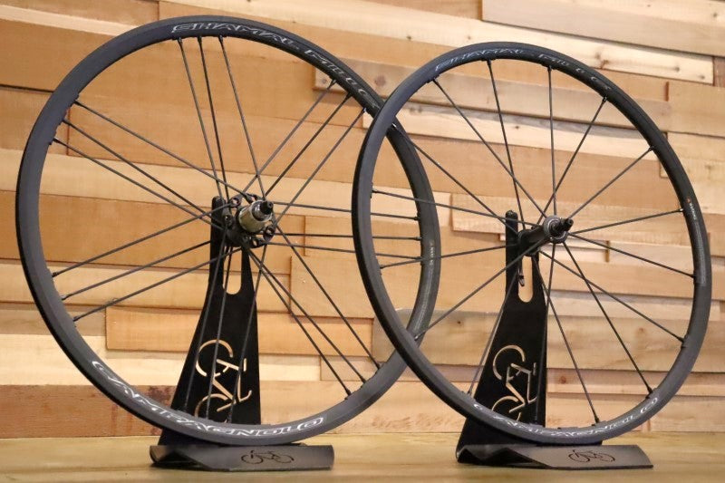 カンパニョーロ Campagnolo シャマル ミレ SHAMAL MILLE アルミ クリンチャー ホイールセット シマノ12/11S ワイドリム 17C 【立川店】