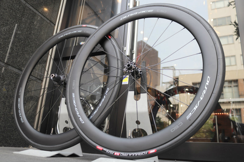 シマノ SHIMANO デュラエース DURA-ACE WH-R9270 C50 TL カーボン チューブレス ホイールセット ワイドリム 21C 【東京南麻布店】