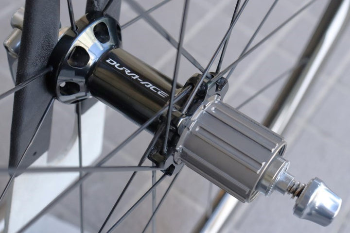 シマノ SHIMANO デュラエース DURA-ACE WH-9000 C24 TU カーボン チューブラー ホイールセット シマノ12/11S 【横浜店】