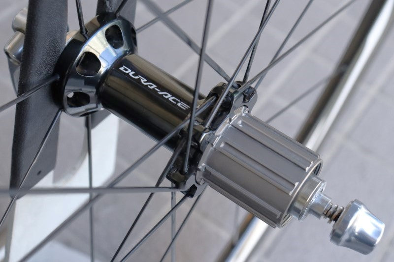 シマノ SHIMANO デュラエース DURA-ACE WH-9000 C24 TU カーボン チューブラー ホイールセット シマノ12/11S  【横浜店】