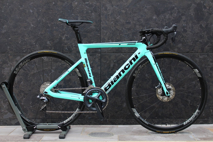 ビアンキ Bianchi アリア ディスク ARIA DISC 2019モデル 50サイズ シマノ アルテグラ R8070 Di2 11S カーボン ロードバイク 【福岡店】