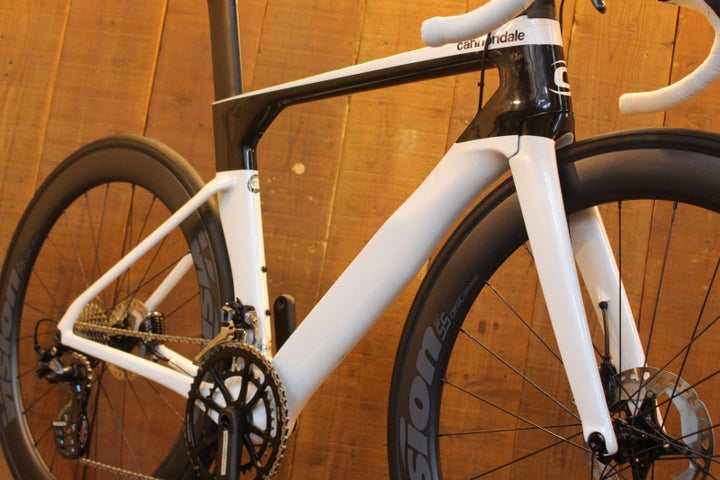 キャノンデール CANNONDALE システムシックス SYSTEMSIX DISC 2020年モデル 54サイズ シマノ アルテグラ R8020 MIX 11S カーボン ロードバイク 【芦屋店】