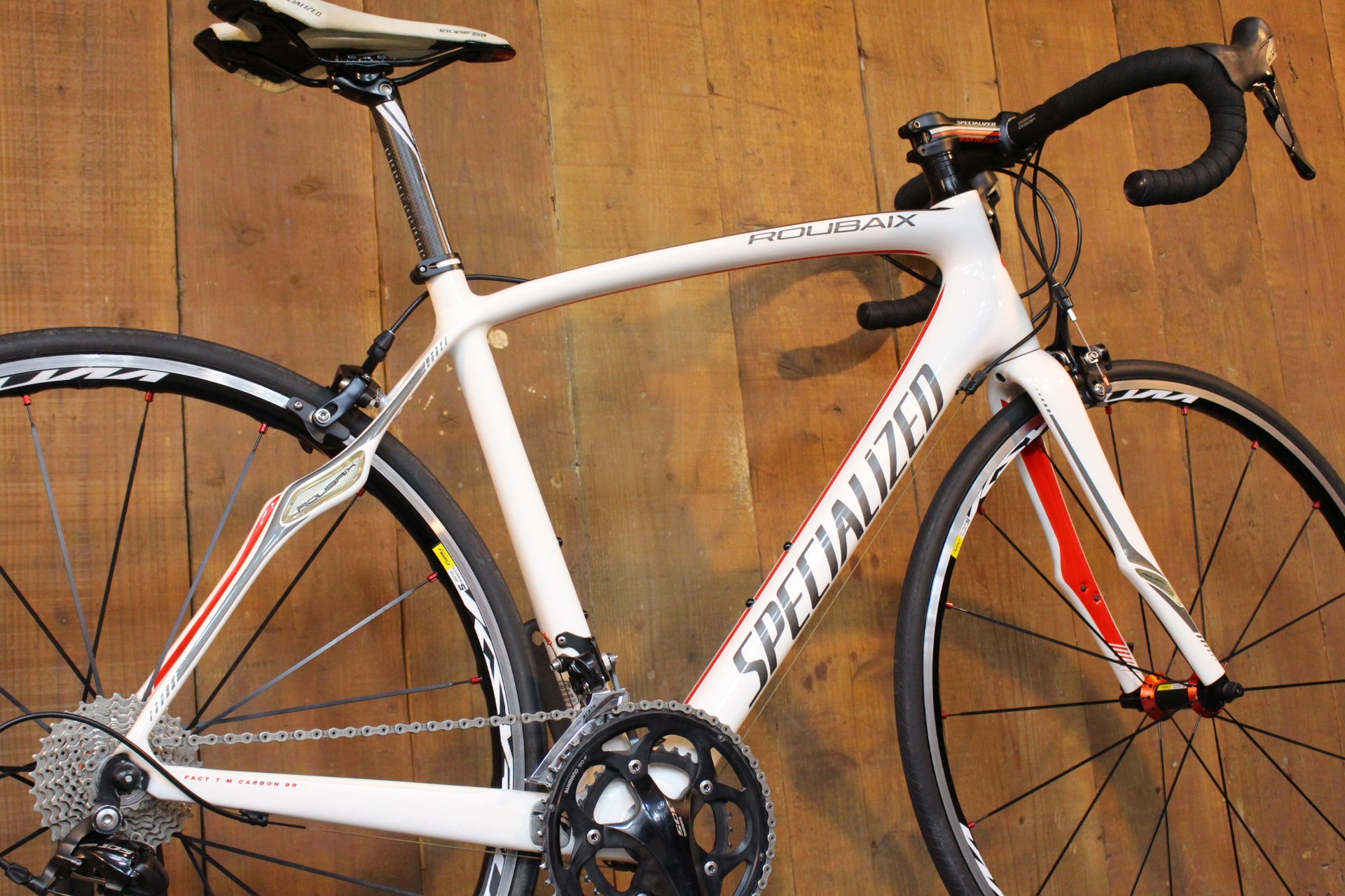 スペシャライズド SPECIALIZED ルーヴェ ROUBAIX SL4 ELITE 2014年 54サイズ シマノ 105 5700 10S  カーボン ロードバイク MAVIC KSYRIUM