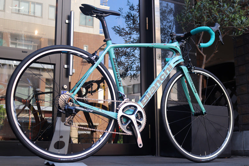 ビアンキ Bianchi インフィニート Infinito CV 550サイズ 2015 DURA-ACE 9000系 カーボン ロードバイク 【東京南麻布店】