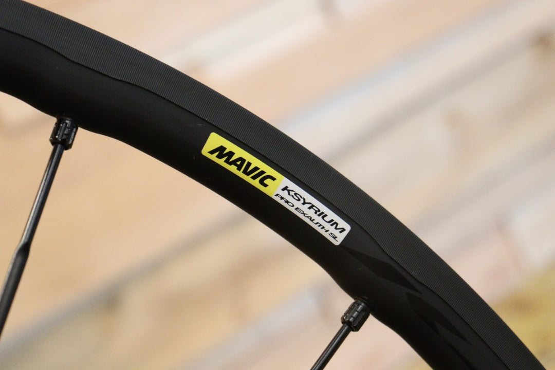 マヴィック MAVIC キシリウム プロ エグザリット KSYRIUM PRO EXALITH SL シマノ 12/11S アルミ クリンチャー ホイールセット 【立川店】