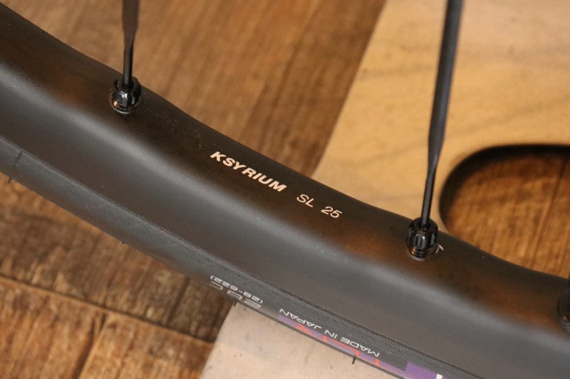 マヴィック MAVIC キシリウム KSYRIUM SL 25 UST DISC アルミ チューブレスレディ ホイールセット シマノ 11S 19C 【横浜店】