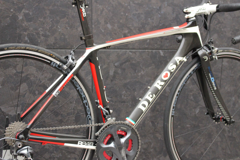 デローザ DE ROSA R848 2011モデル 42サイズ シマノ アルテグラ 6800 MiX 11S カーボン ロードバイク【福岡店】