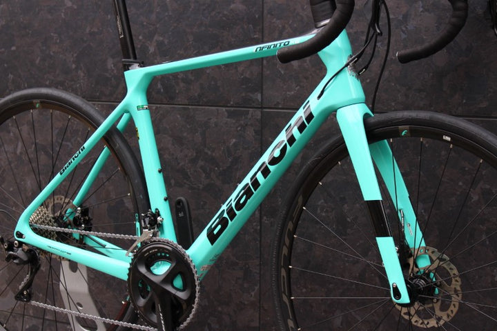 ビアンキ Bianchi インフィニート INFINITO XE DISC 2020 55サイズ シマノ 105 R7020 11S 油圧DISC カーボン ロードバイク 【福岡店】