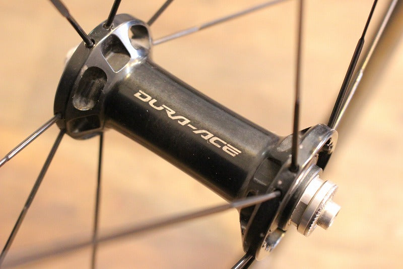 シマノ SHIMANO デュラエース DURA-ACE WH-9000 C50 アルミ カーボン クリンチャー ホイールセット シマノ 11/12S 17C 【名古屋店】